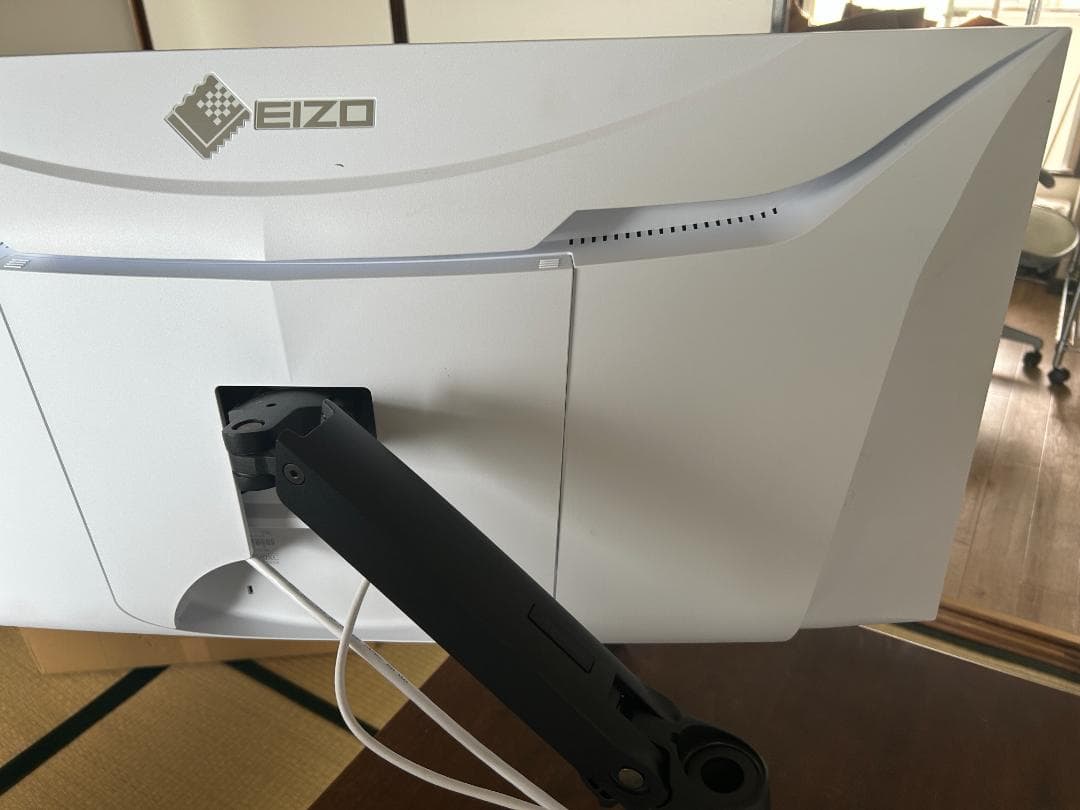【超美品】EIZO ウルトラワイド モニター EV3450XC-WT　USB-c