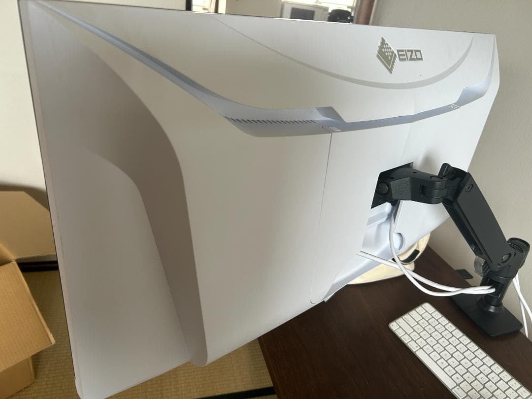 【超美品】EIZO ウルトラワイド モニター EV3450XC-WT　USB-c