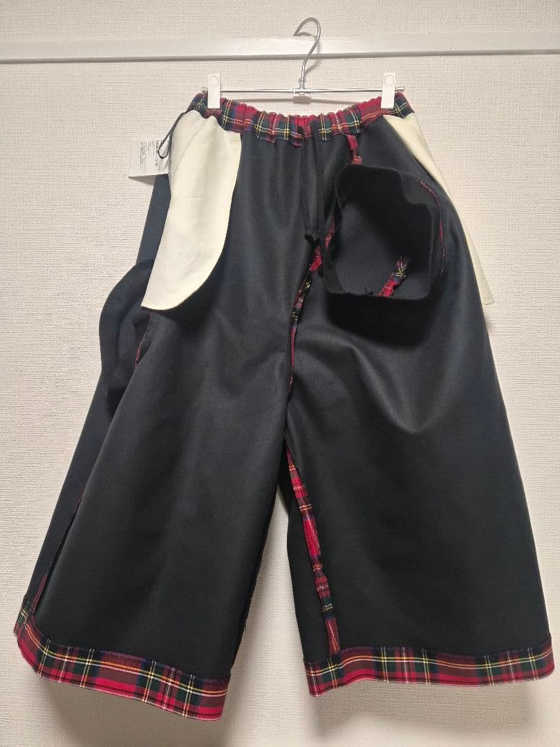 未使用美品！AD2025コムデギャルソン　ワイドパンツ