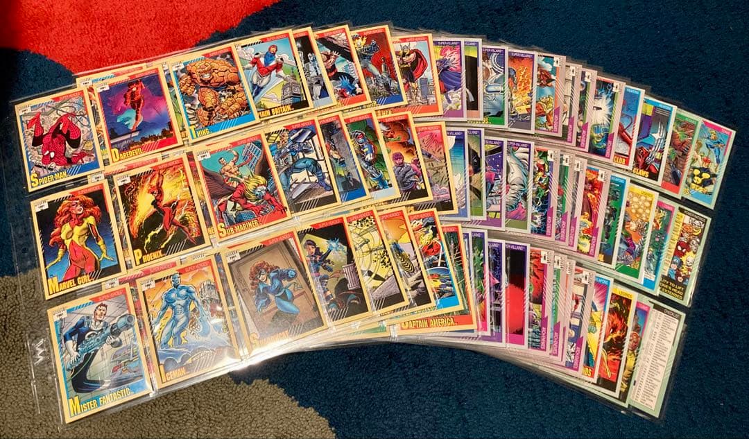 1991 マーベル・ユニバース シリーズ2 レギュラーカード全162種