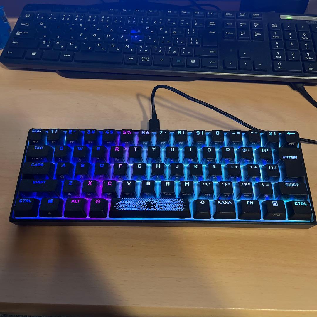 Corsair K65 RGB Mini Cherry MX SPEED銀軸