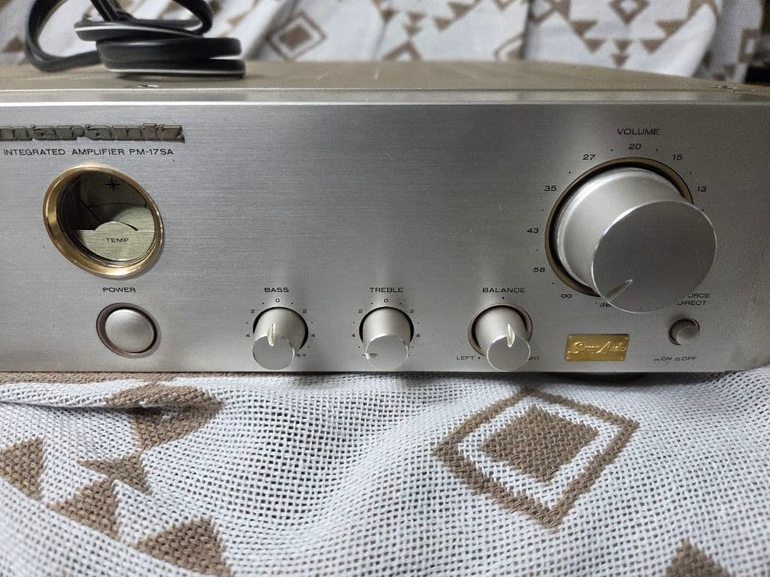 ジャンク扱い　Marantz PM-17SA プリメインアンプ