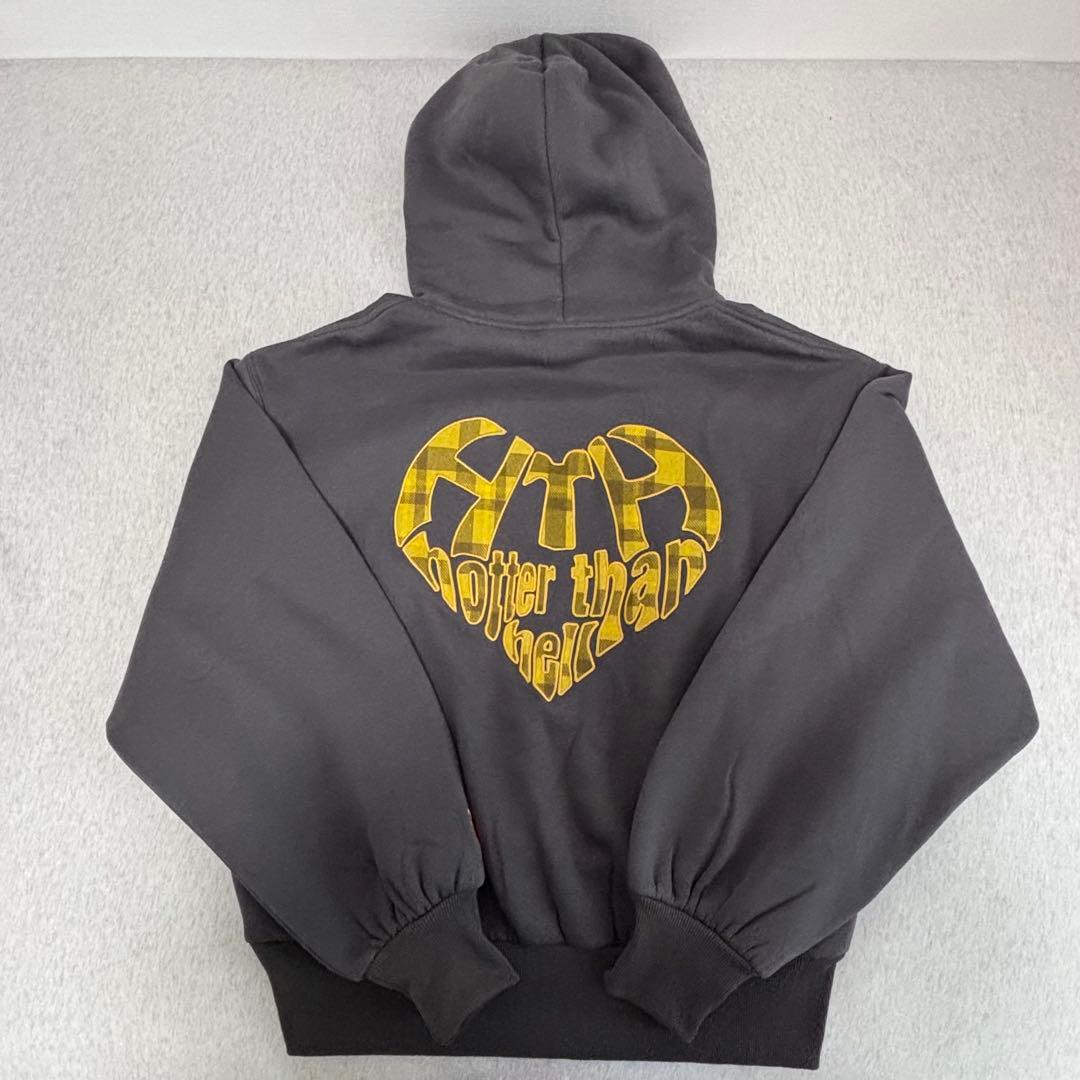 【極美品/完売品】HTH × Wiggle Wiggle コラボフーディ グレー