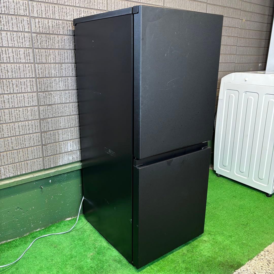 25年製 冷蔵庫 一人暮らし マットブラック パナソニック【地域限定配送無料】