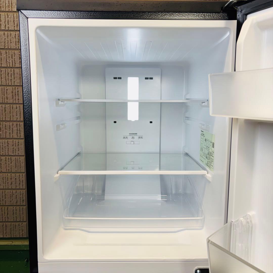 25年製 冷蔵庫 一人暮らし マットブラック パナソニック【地域限定配送無料】