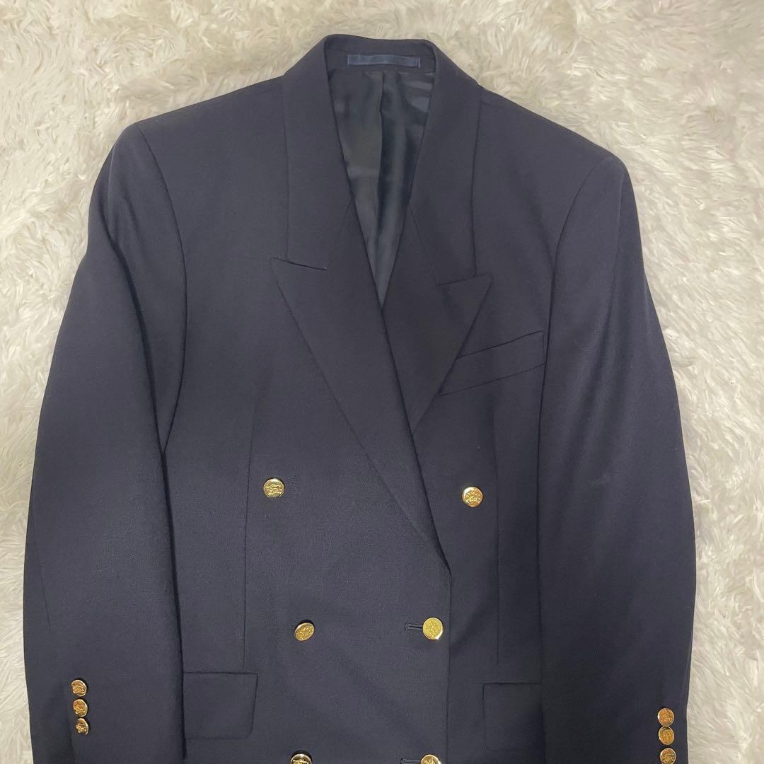 Burberrys 紺ブレ ダブル 金ボタン ジャケット M