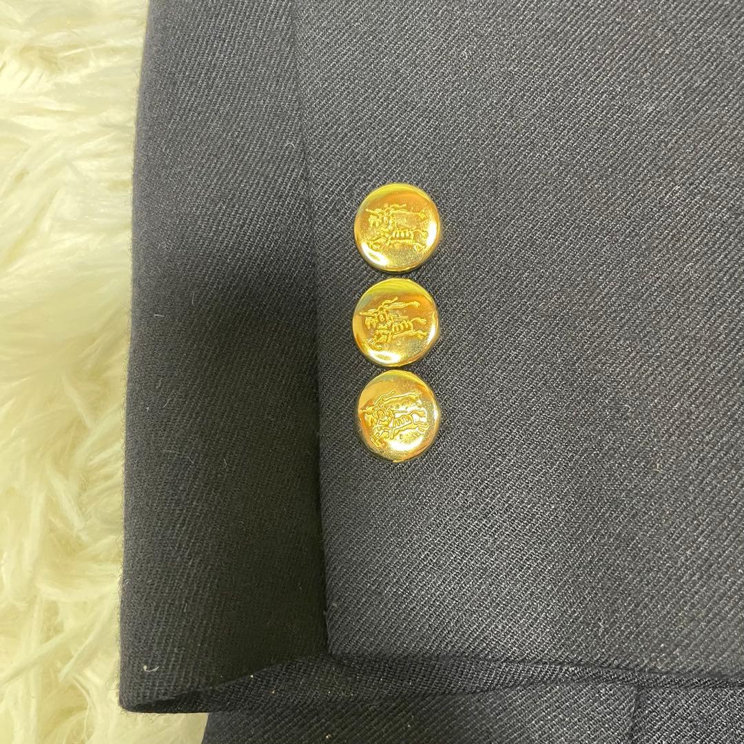 Burberrys 紺ブレ ダブル 金ボタン ジャケット M