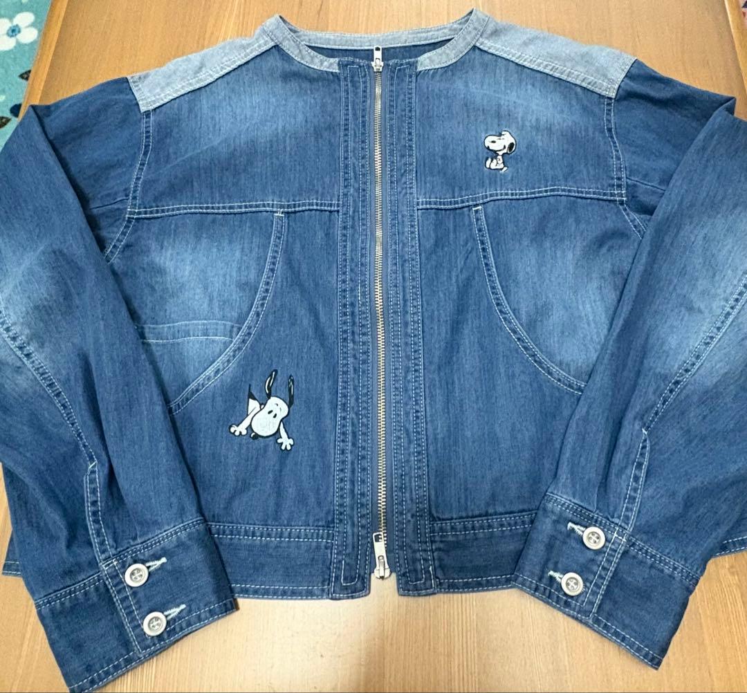 センソユニコ　SNOOPY×VOYAGE クルーGジャン