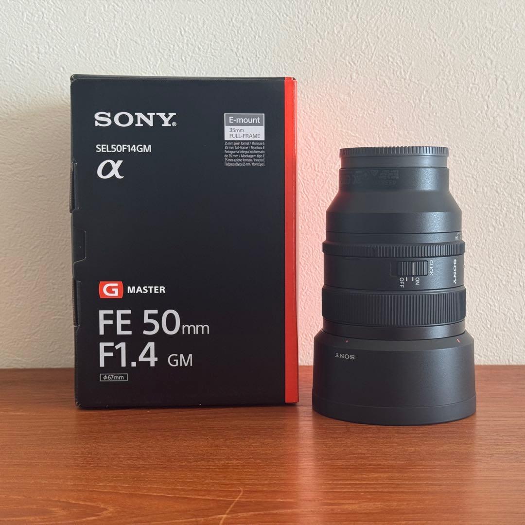SEL50F14GM SONY単焦点レンズ50mm F1.4 Gマスター美品