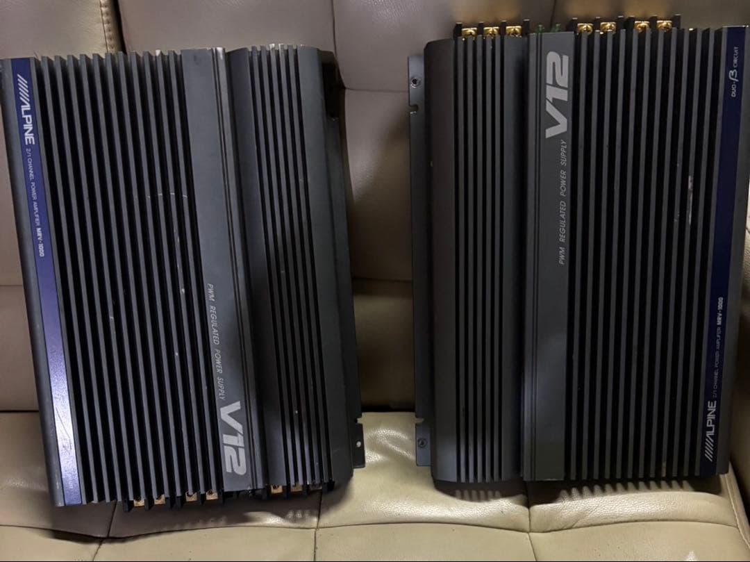 アルパイン ALPIN V12 アンプ 2台セット