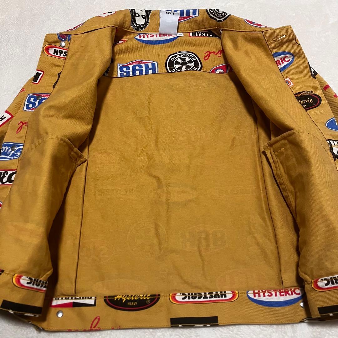 希少✨ヒステリックグラマー ×エックスガール デニムジャケット 総柄 y2k