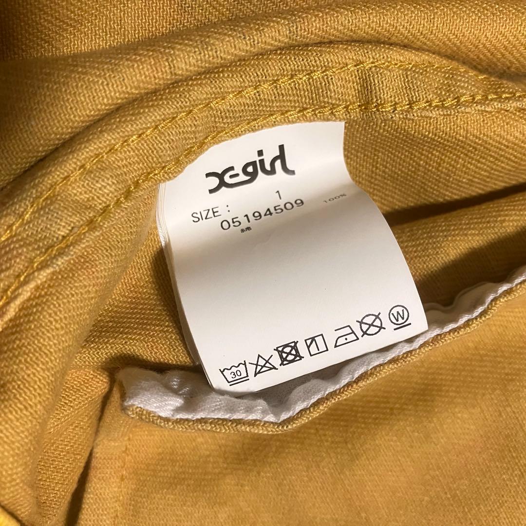 希少✨ヒステリックグラマー ×エックスガール デニムジャケット 総柄 y2k