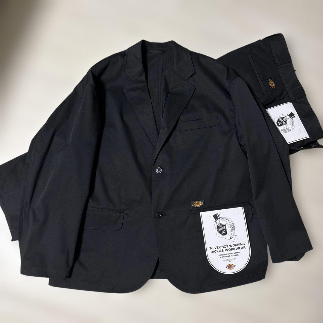 DICKIES×TRIPSTER SUIT BLACK 2025 Mサイズ