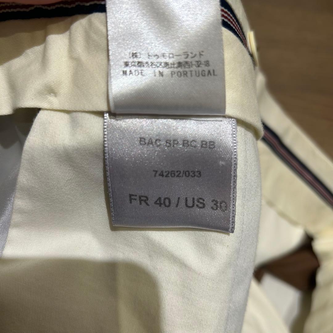 【美品】BERNARD ZINS 2タックパンツ