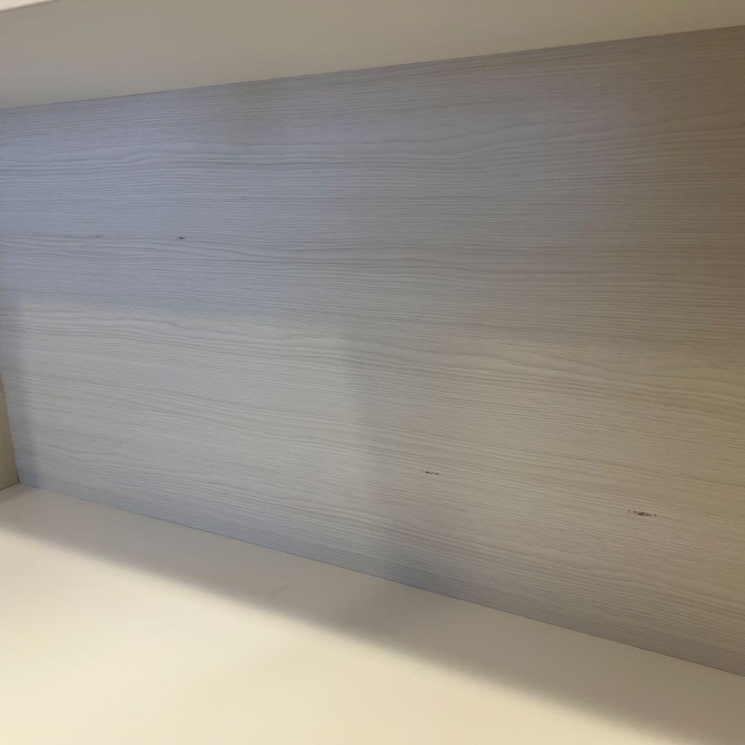 完成品 ホワイト キッチン 食器棚 引き出し ドア ホワイト レンジ台 大容量