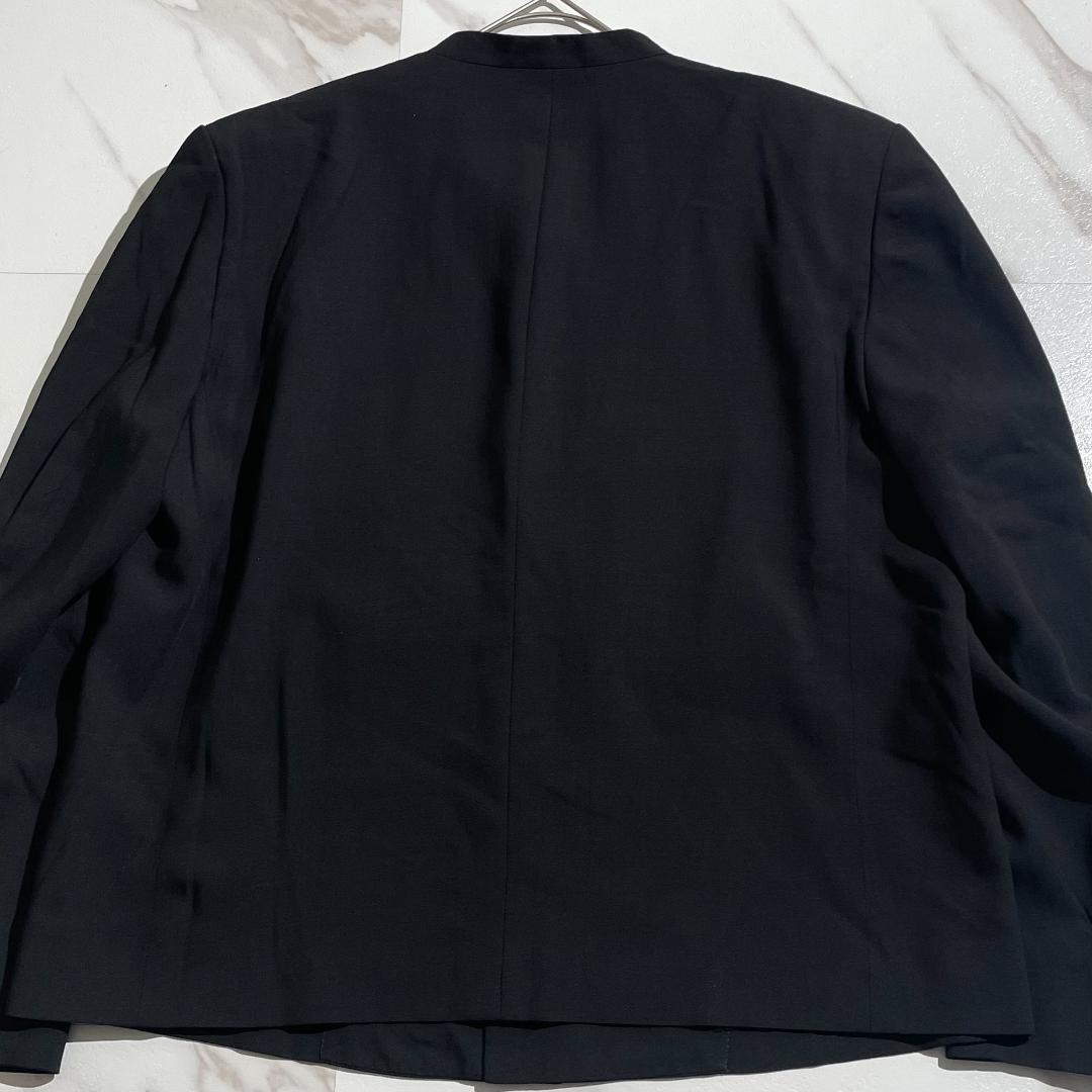 希少✨イッセイミヤケ メンズ マオカラープリーツジャケット 3 黒