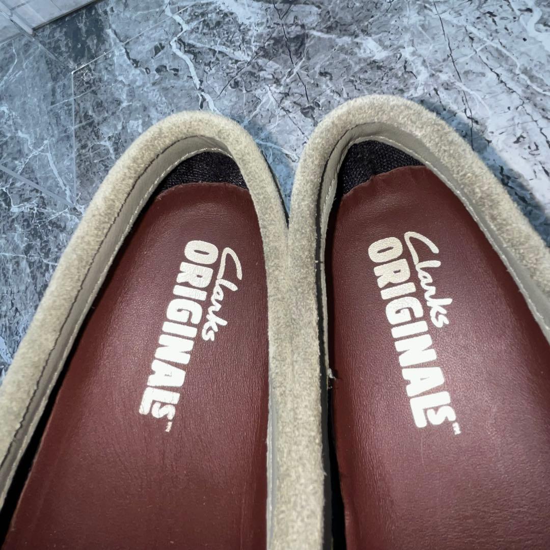 【新品】 クラークスオリジナル ワラビー GTX 24.5相当 グリーン