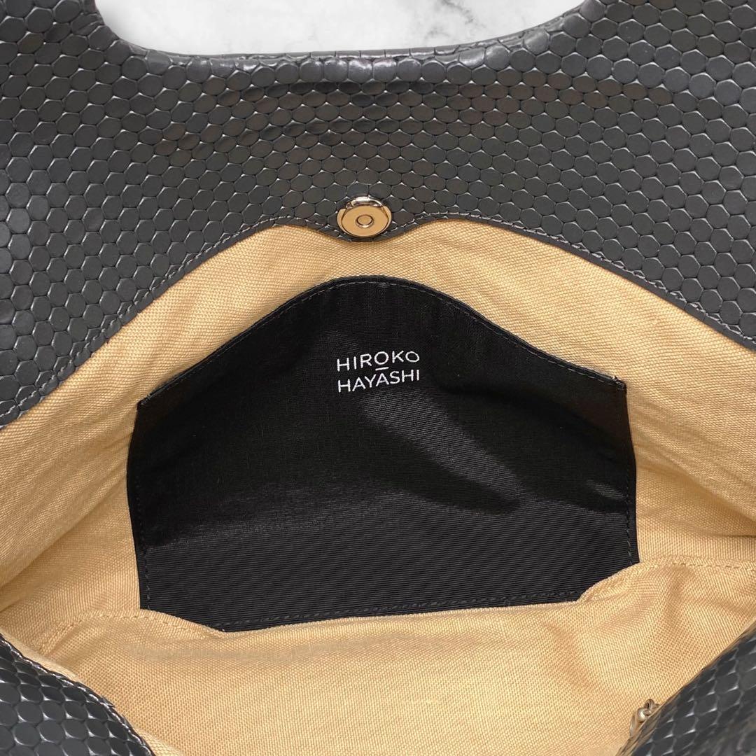 未使用 ヒロコハヤシ カルディナーレ クラッチバッグ チャコールグレー バッグ