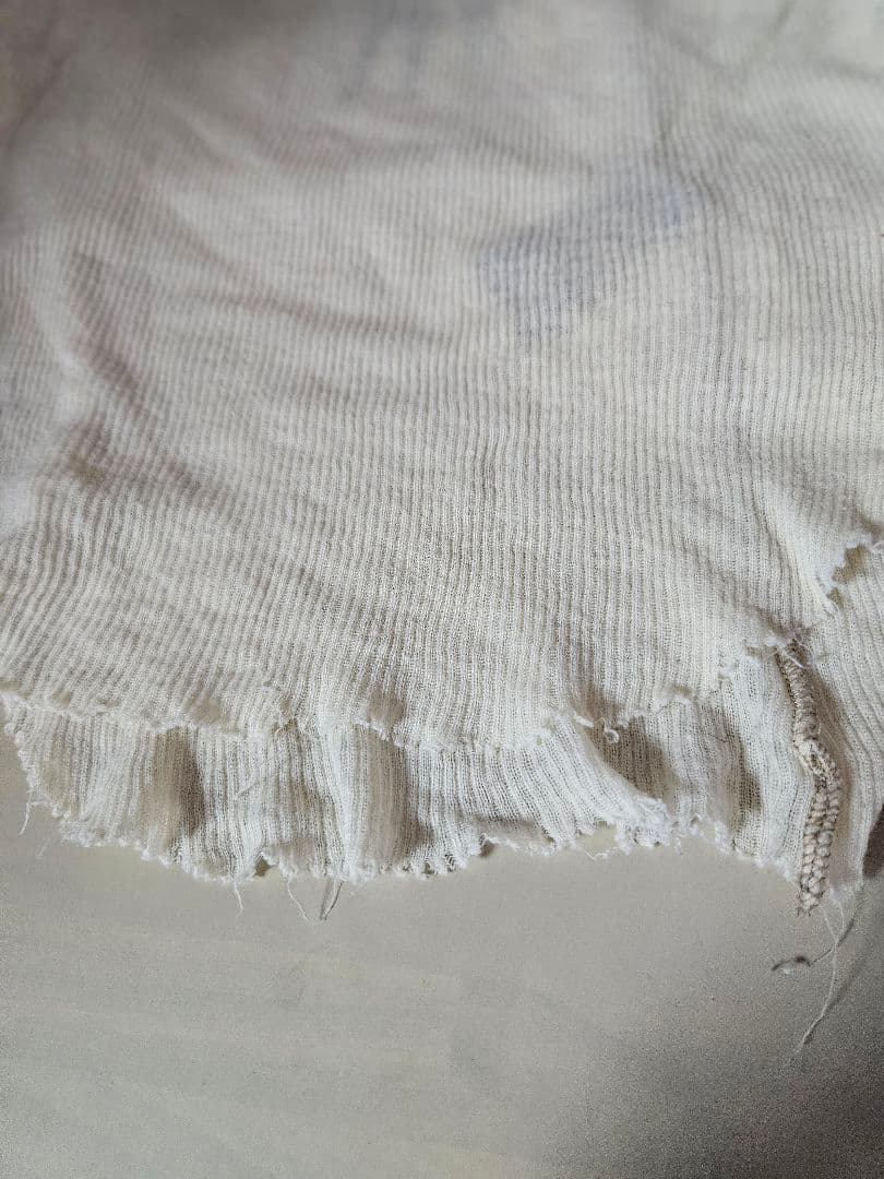 IFSIXWASNINE バックプリントウイングリブカットソー