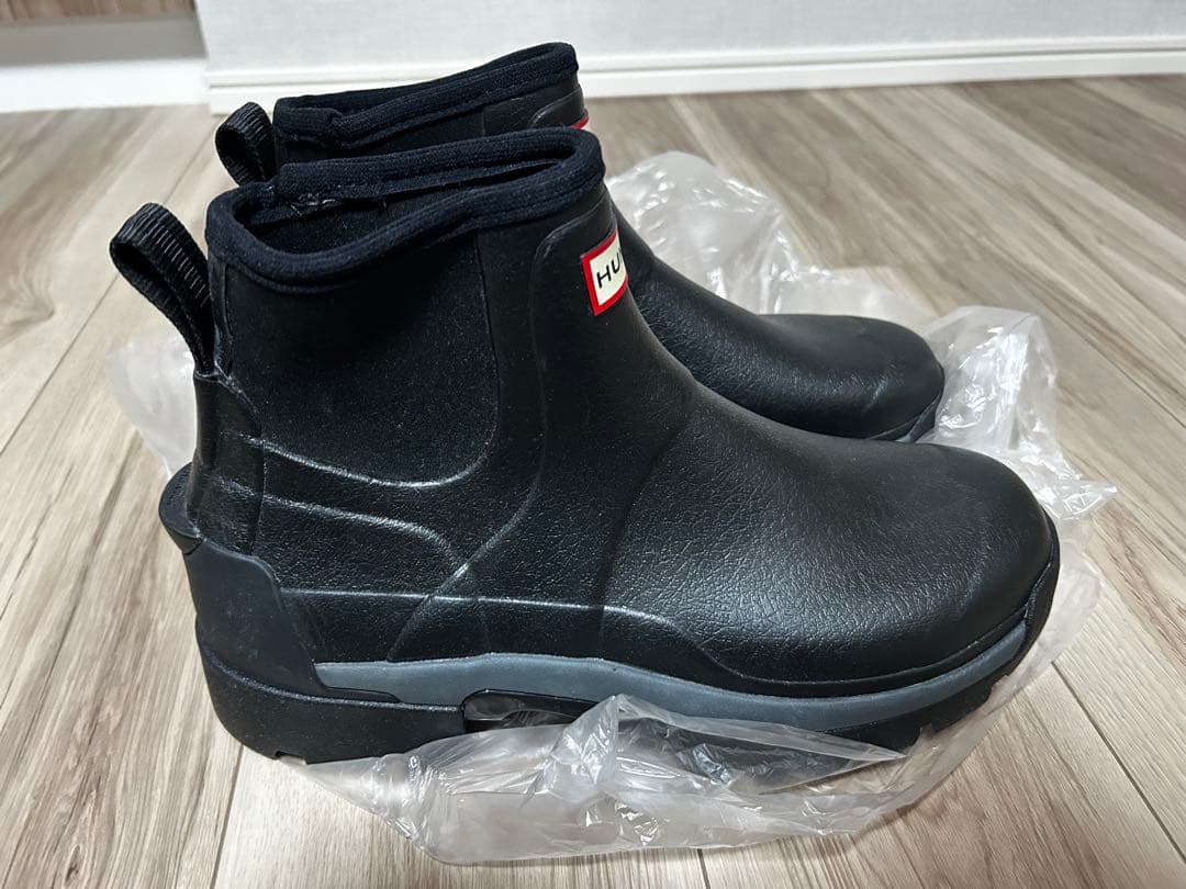 HUNTER ハンター レインブーツ 長靴　ブラック