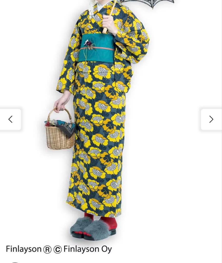 フィンレイソン アンヌッカ 親子浴衣
