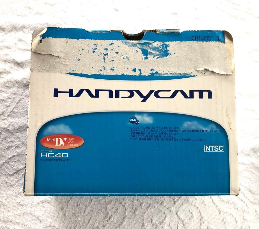 SONY　DCR-HC40　箱、付属品あり