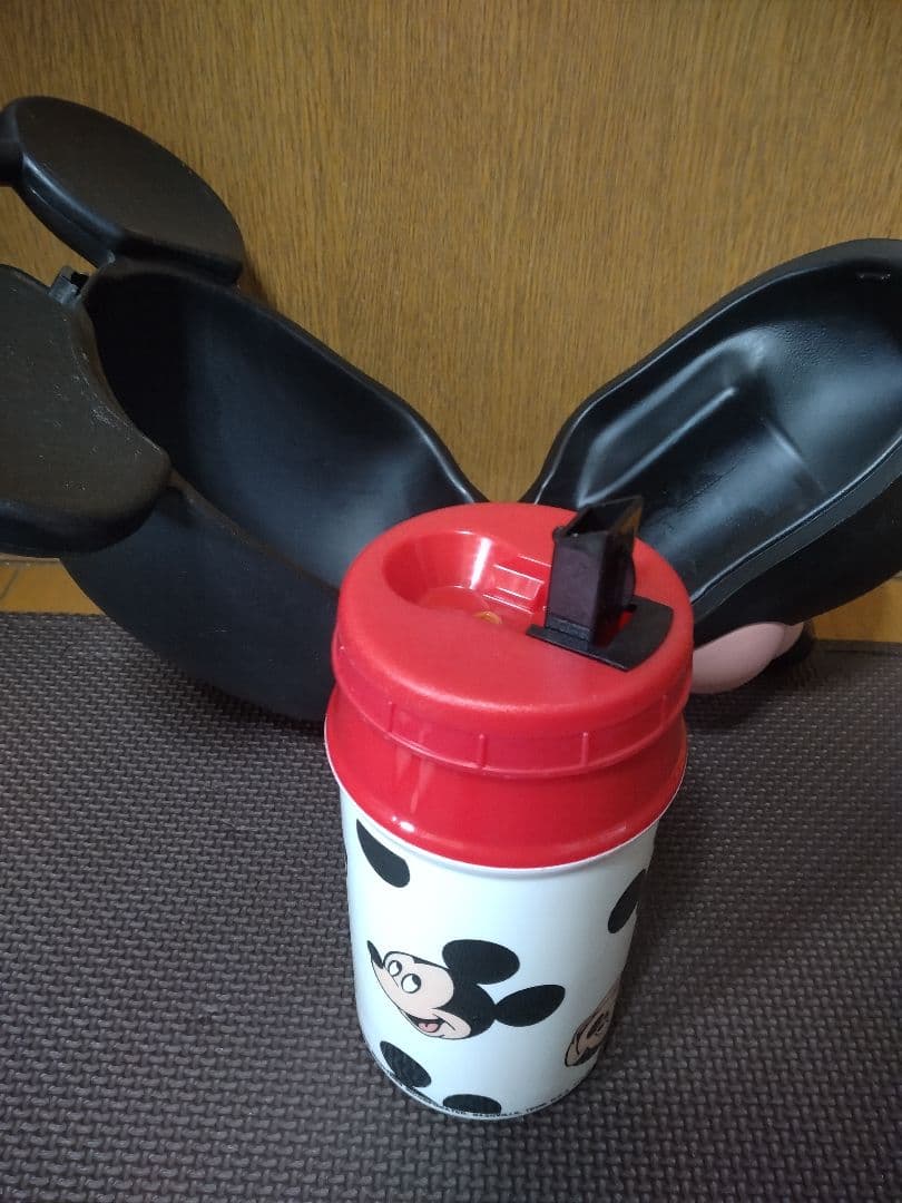 【美品】ミッキー ランチボックス & 水筒【レトロ】