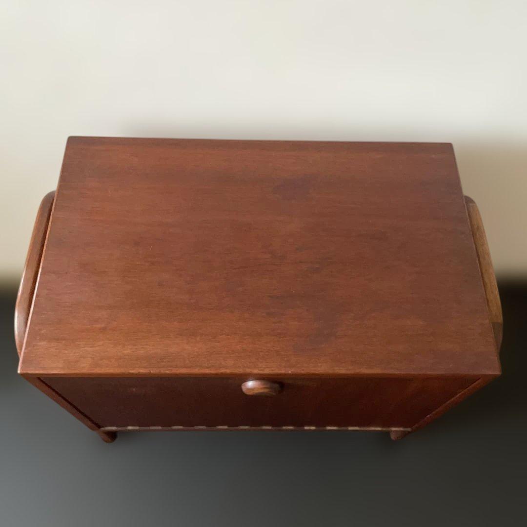 デンマーク 北欧 アンティーク ヴィンテージ木製 ミニキャビネット