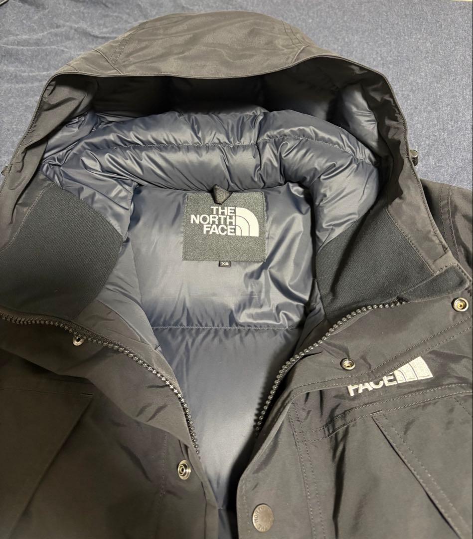 美品2024 THE NORTH FACE マウンテンダウンジャケット XS 黒