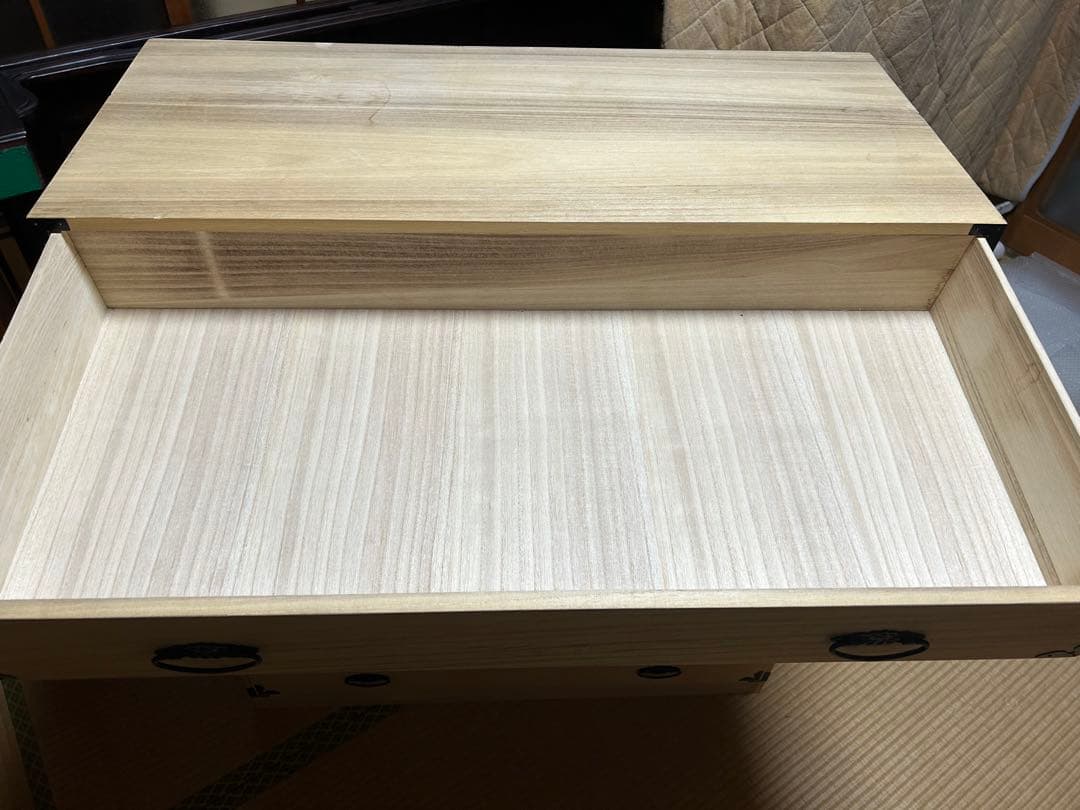 総桐衣装箪笥　7段　桐箪笥　たんす　タンス　引き出し　着物　天然木桐　和