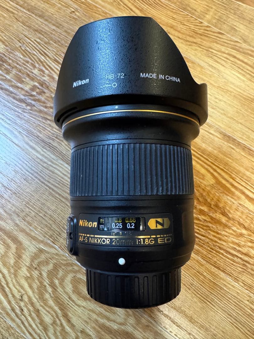 レンズ(単焦点) Nikon AF-S NIKKOR 20mm f/1.8G ED