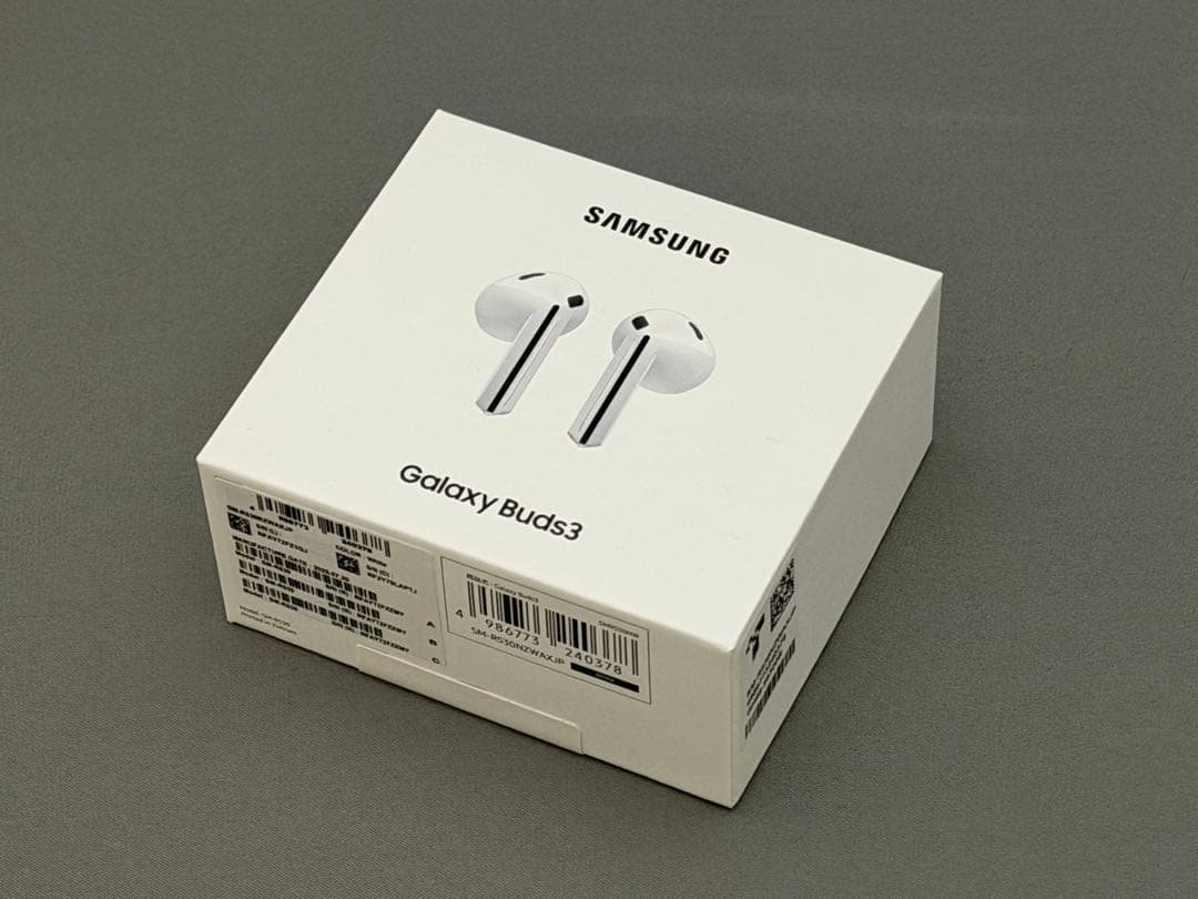 【新品】Samsung サムスン Galaxy Buds3 ホワイト
