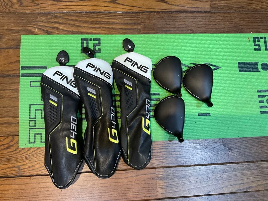 レフティ　美品　ピンPING G430 5W.7W.9W 左用