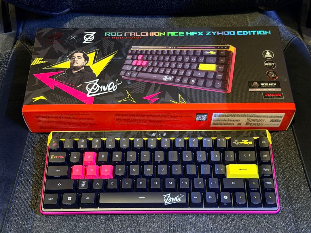 マウス・トラックボール ROG FALCHION ACE HFX ZYWOO EDITION