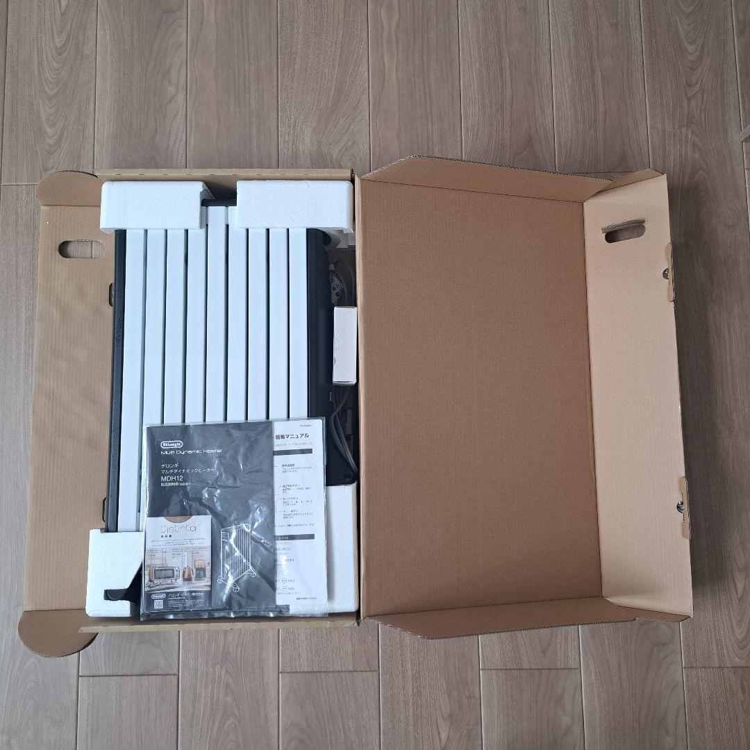 De'Longhi マルチダイナミックヒーター MDH 12-BK　箱付き