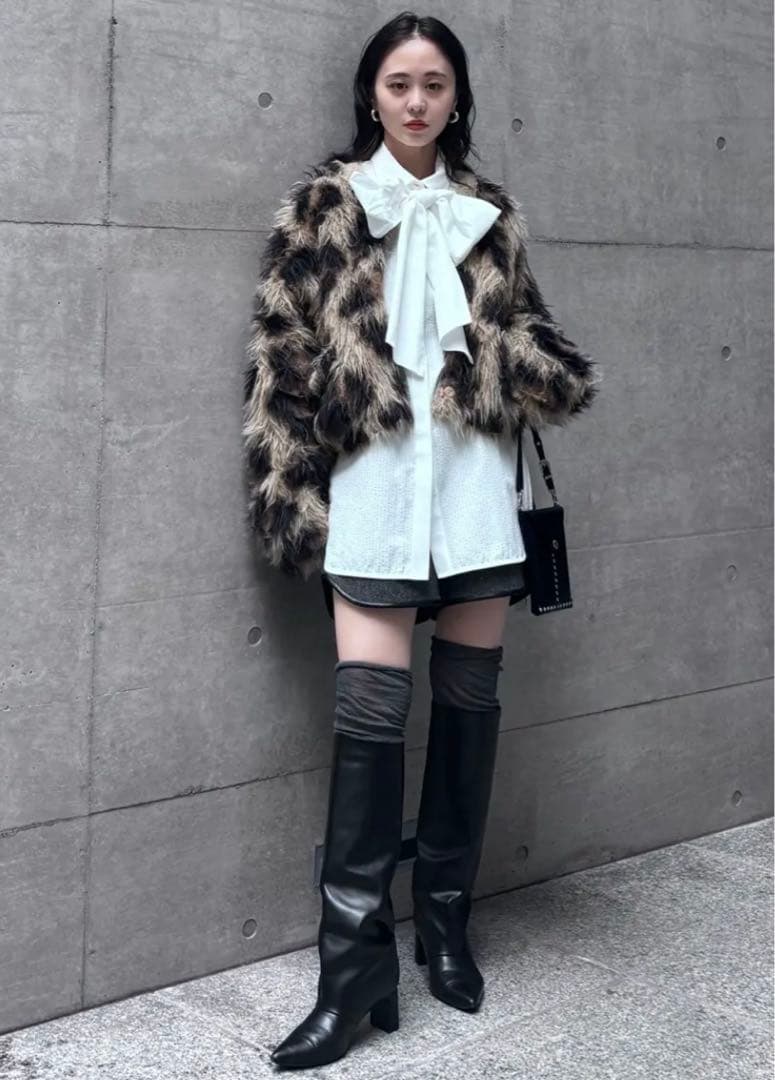 AMERI UND TWEED BOXER SHORTSチャコールグレー新品M