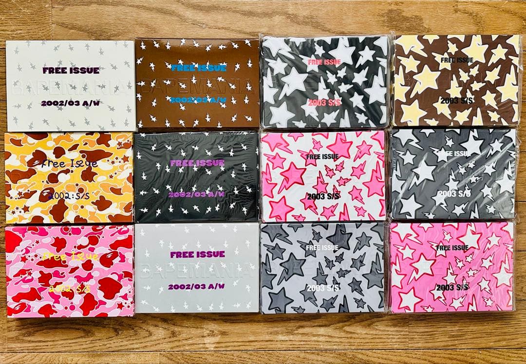 Anybuy様希少レア APE 初期 BAPEMANIA ベイプマニア 12個