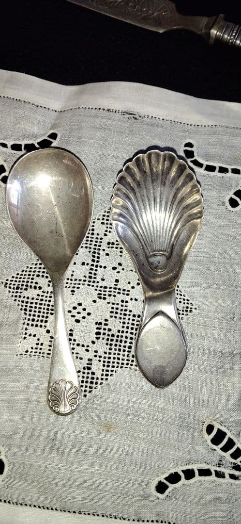 アンティーク　キャディースプーン　2本