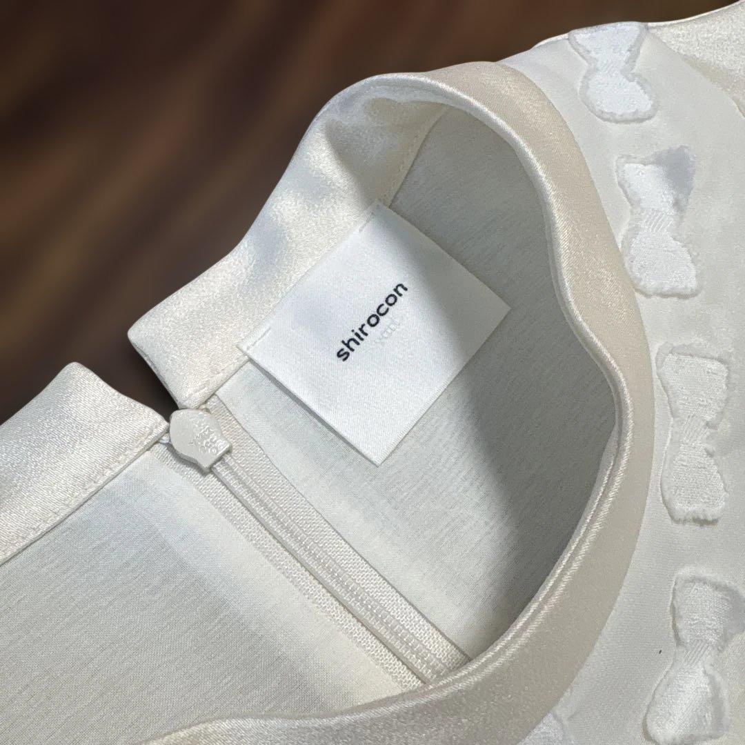 【週末限定価格】yori キティリボンボザムブラウス 36