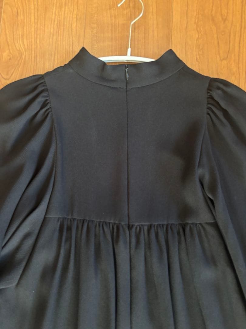 vermail par iena アセテートバックサテンジョーゼットワンピース