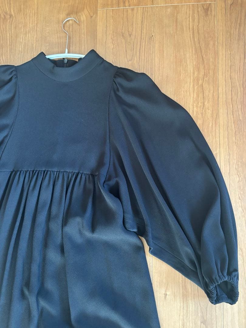 vermail par iena アセテートバックサテンジョーゼットワンピース