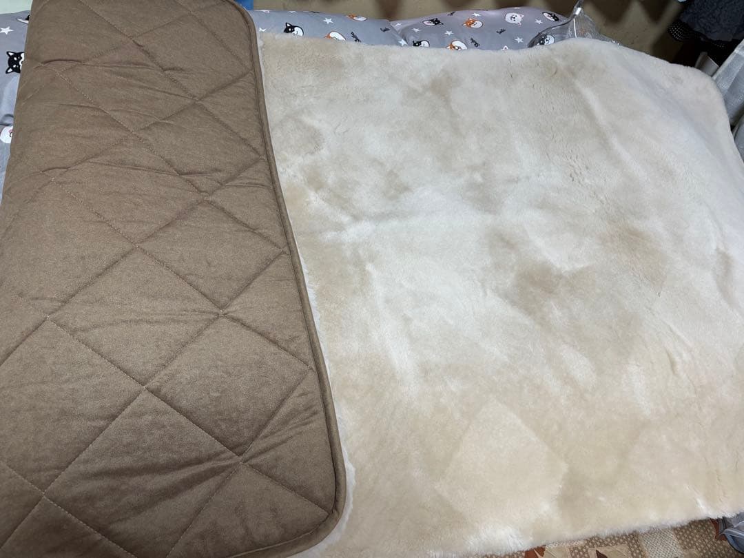 【⚠️即購入NG・プロフ必読】ムートンシーツ（ベージュ）お買い得！