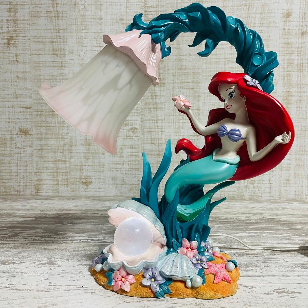 【極希少】Disneyディズニー　リトルマーメイドアリエル　ランプ　ヴィンテージ