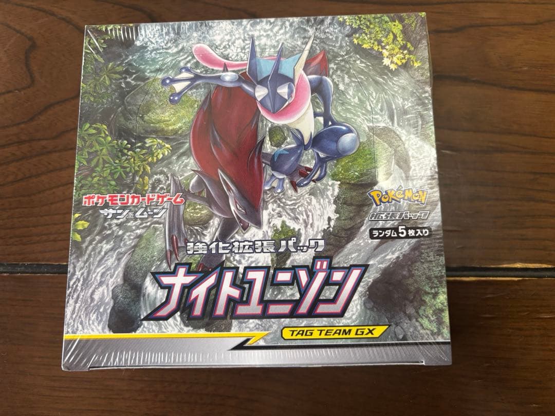 ポケモンカード　ナイトユニゾン　未開封BOX