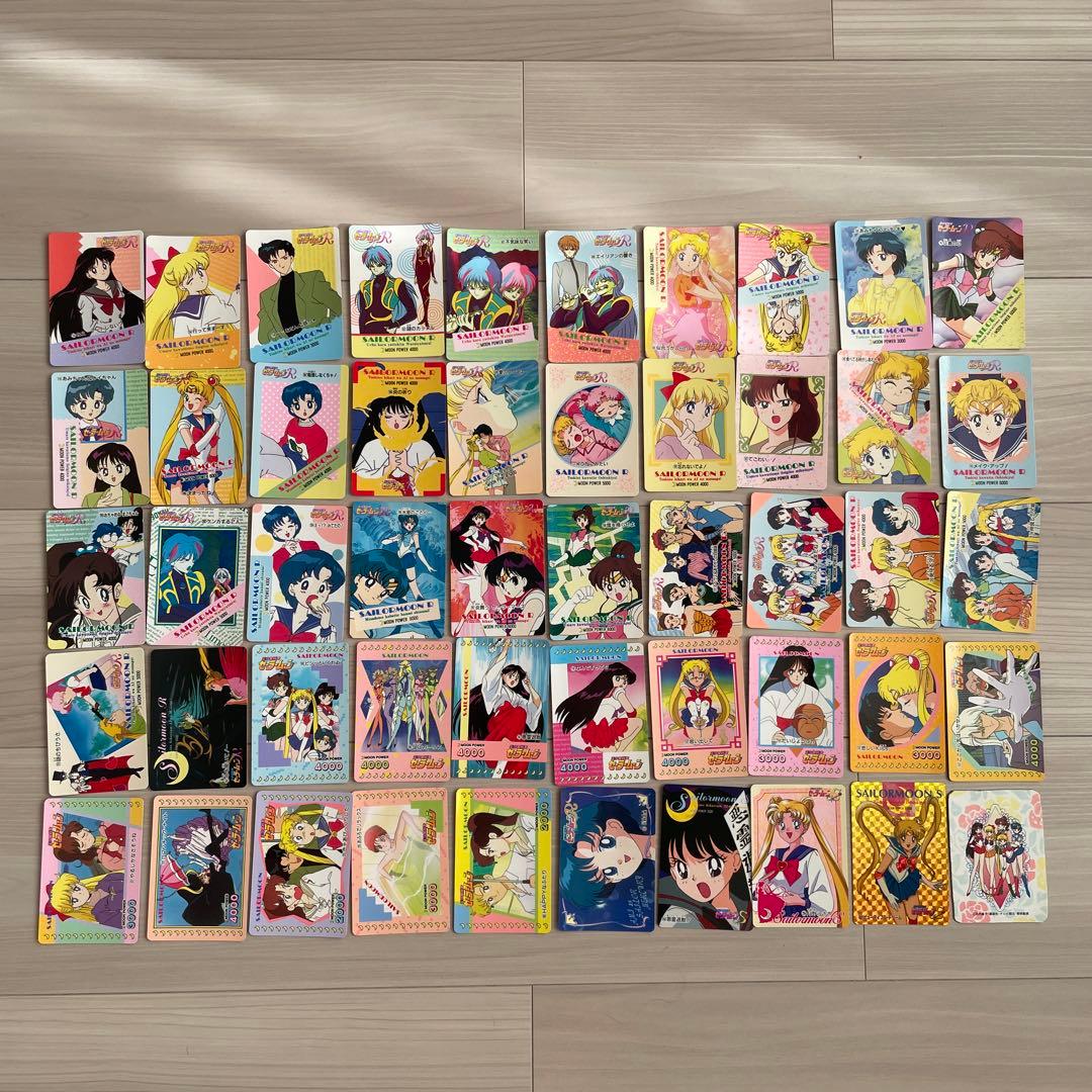 【値下】セーラームーンカード・シール　127枚