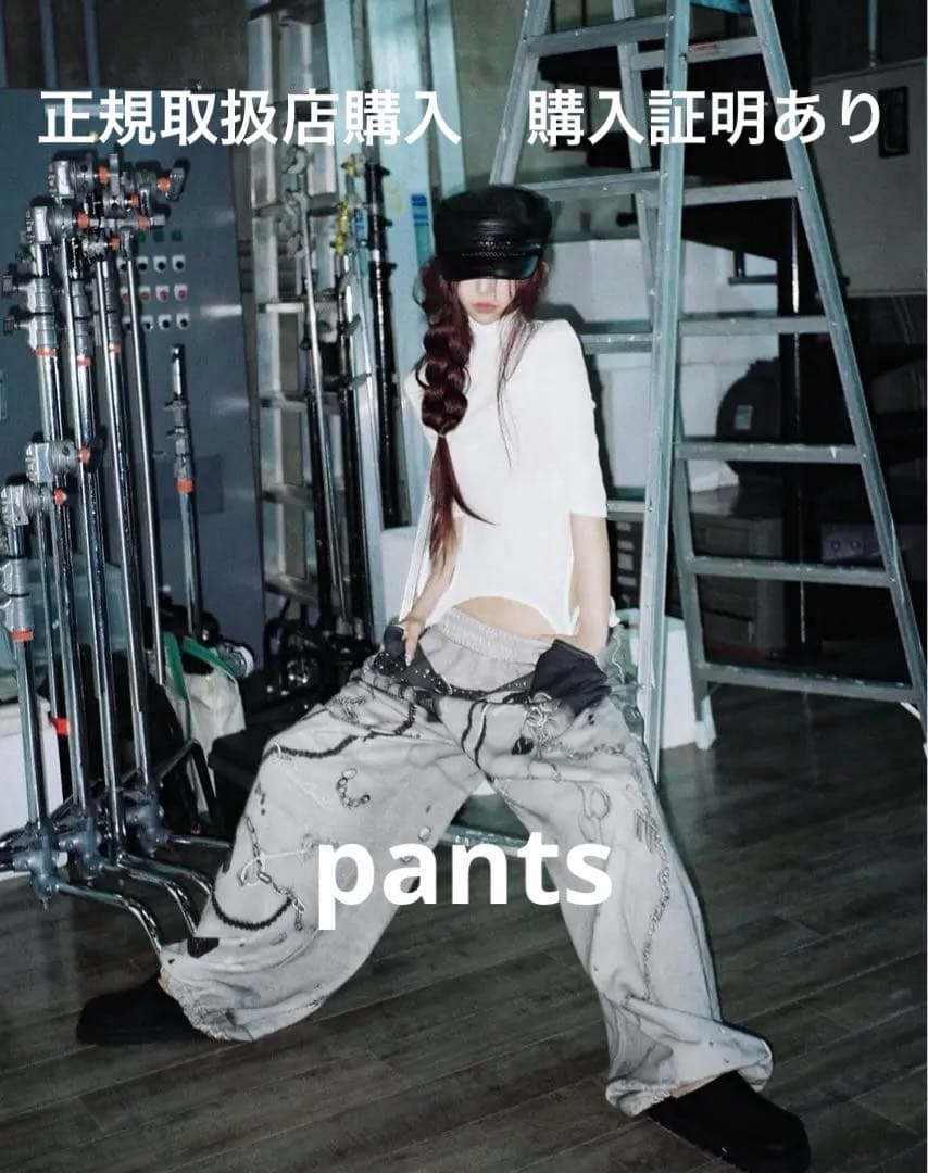 パンツ GRAY THEREDTHREAD S PRINT SWEAT2 TOYS