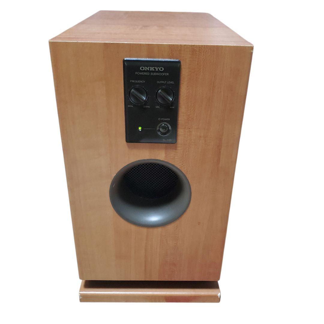 【本体】ONKYO オンキョー SL-105 サブウーファー