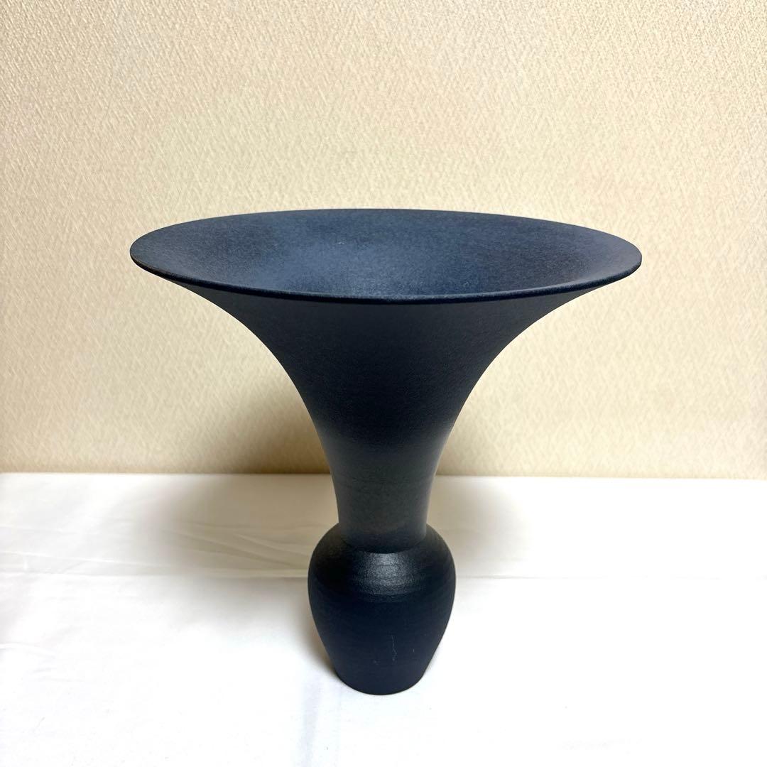 いけばな花器　陶器　下蕪　立花　生花