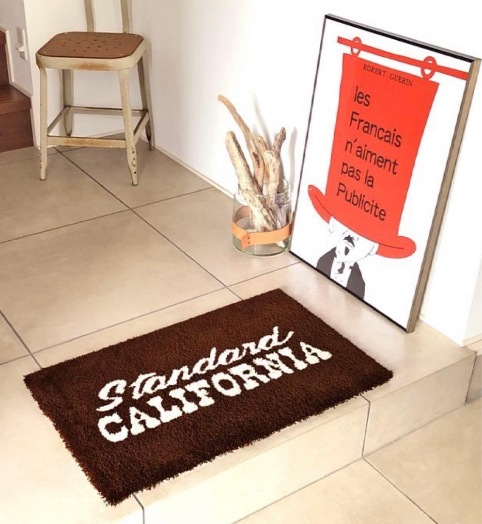 スタンダードカリフォルニア　ラグマット　ブラウン