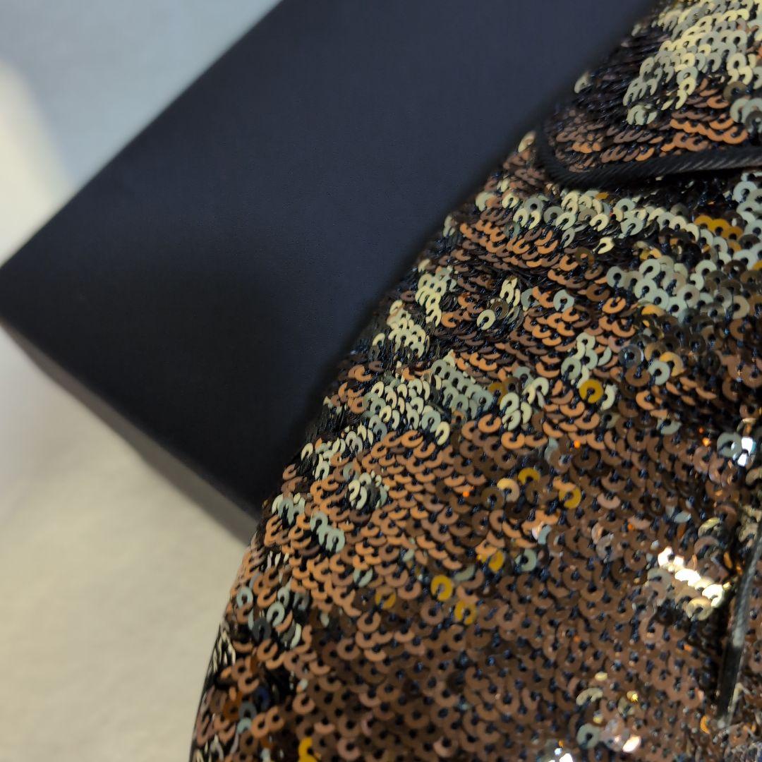 美品❀D＆G豪華絢爛❀スパンコールドレスレザーシューズ